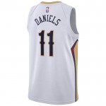 Maillot NBA New Orleans Pelicans Dyson Daniels 11 Nike 2022-23 Association Edition Blanc Swingman - Homme